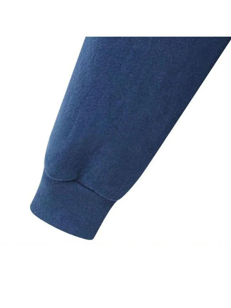 10 Colors Casual Women Long Hoodies Pockets Zip Up