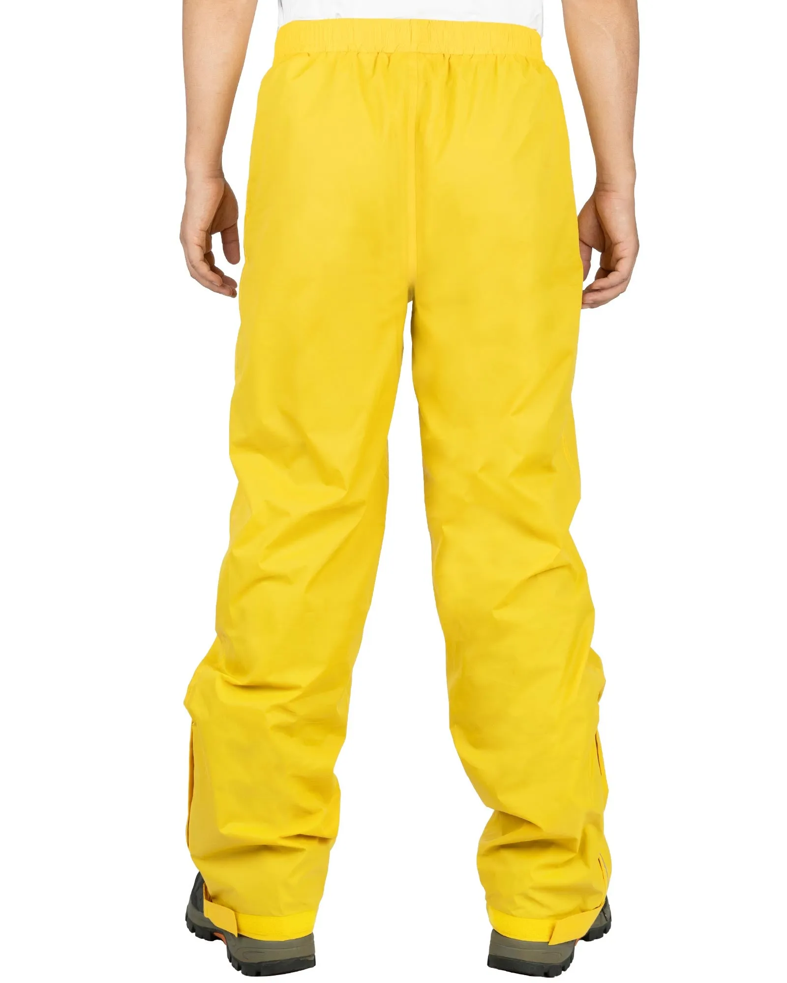 1.10 lbs 5000mm W/P Index 5000 Level Breathable Men's Rain Pants with Reflective Design