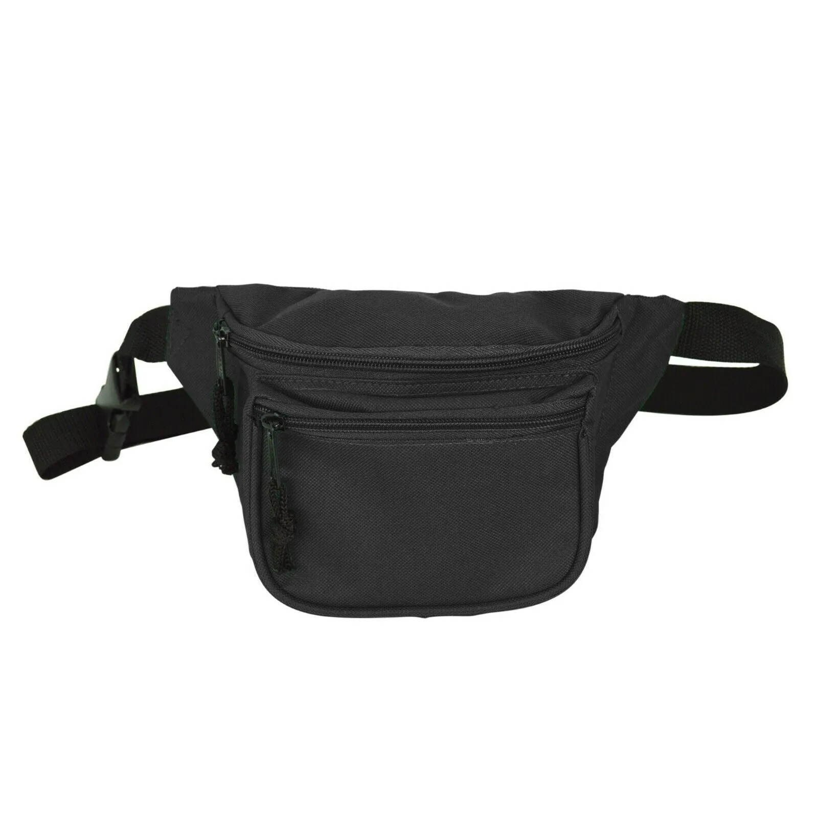 12 ct Eco Fanny Pack with Three Zippered Pockets - By Dozen