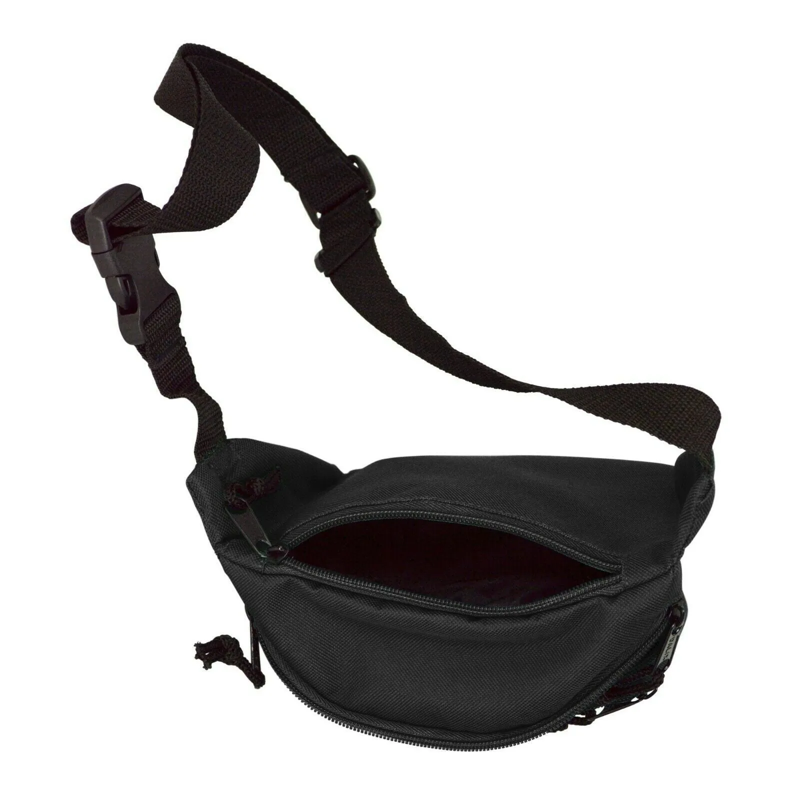 12 ct Eco Fanny Pack with Three Zippered Pockets - By Dozen