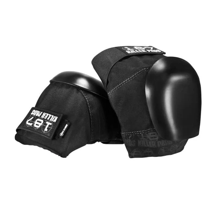 187 Killer Pro Knee Pads, Black/Black