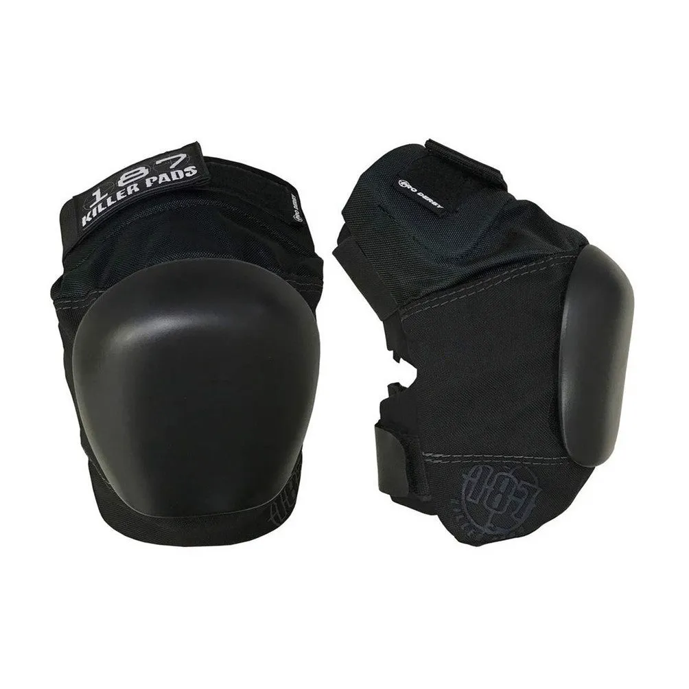 187 Pro Derby Knee Pads Black