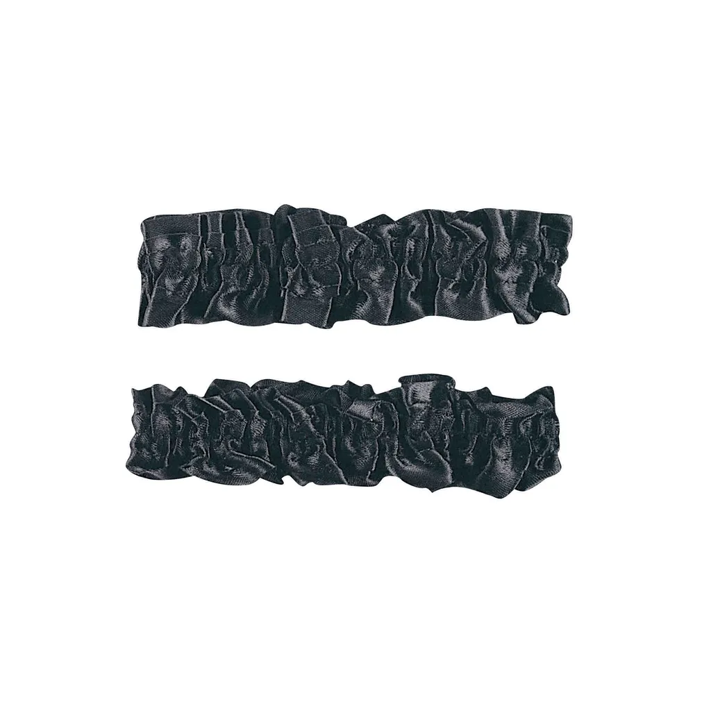 1920s Black Garter Armbands