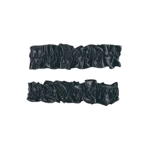 1920s Black Garter Armbands