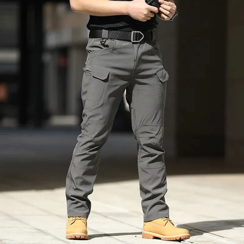 2024 Mountaineering Mens City Tactical Pants Men Combat Pants Casual Men Hiking Pants Outdoors Trousers Cargo Waterproof Pants