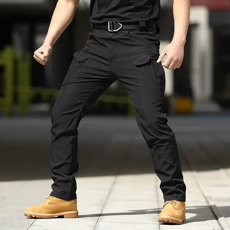 2024 Mountaineering Mens City Tactical Pants Men Combat Pants Casual Men Hiking Pants Outdoors Trousers Cargo Waterproof Pants