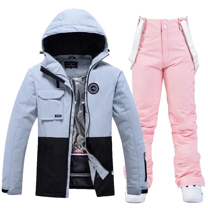 2024 Winter Ski Suits Outdoor Snow Overalls Set