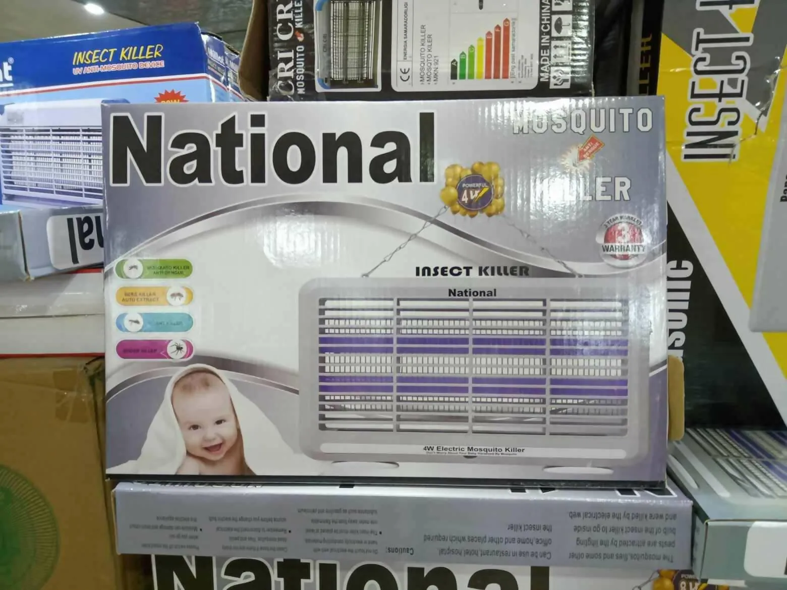220V Mosquito Killer Lamp LED Lamp Insect Killer Bug Zapper Anti Mosquito Trap Pest Flies Repellent Home Pest Control Lamp Pest killer