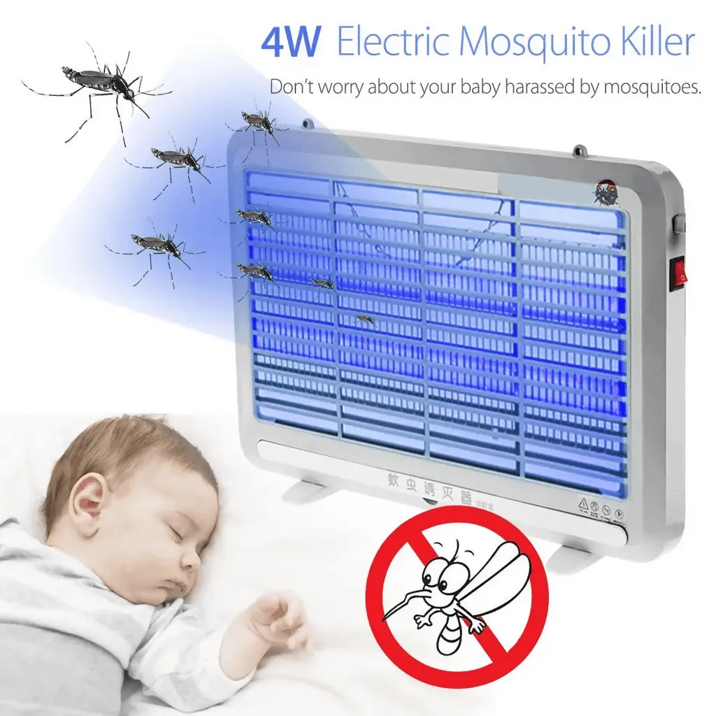 220V Mosquito Killer Lamp LED Lamp Insect Killer Bug Zapper Anti Mosquito Trap Pest Flies Repellent Home Pest Control Lamp Pest killer