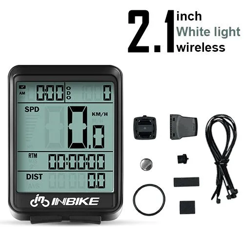 2.8 inch Bicycle Computer Wireless Bike Computer Speedometer Odometer Cycling Stopwatch