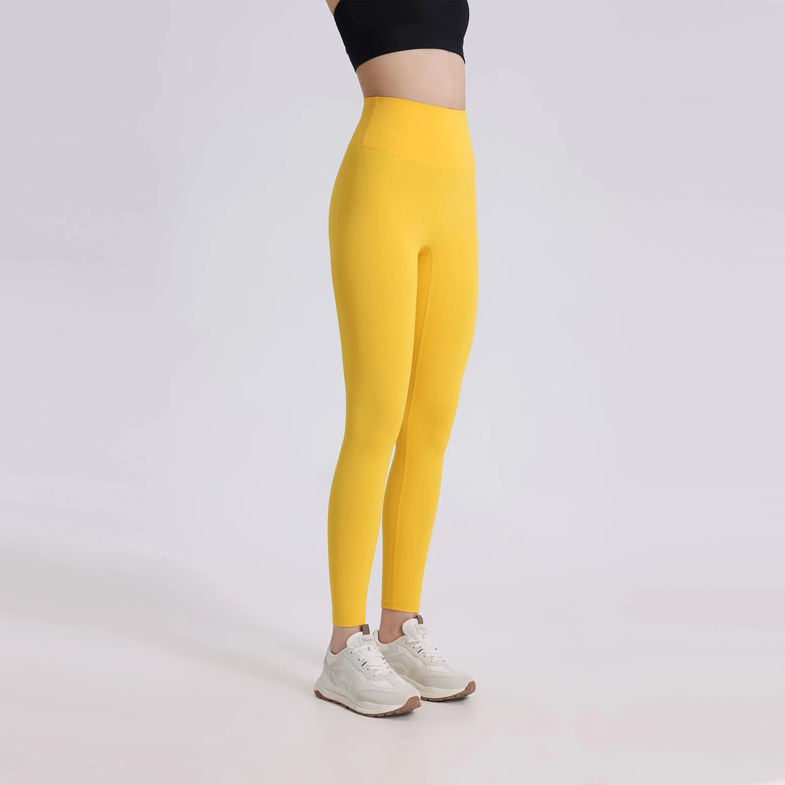 3.0 One-Piece Cutting Yoga Fitness Pants Soft Naked-Feel Legging