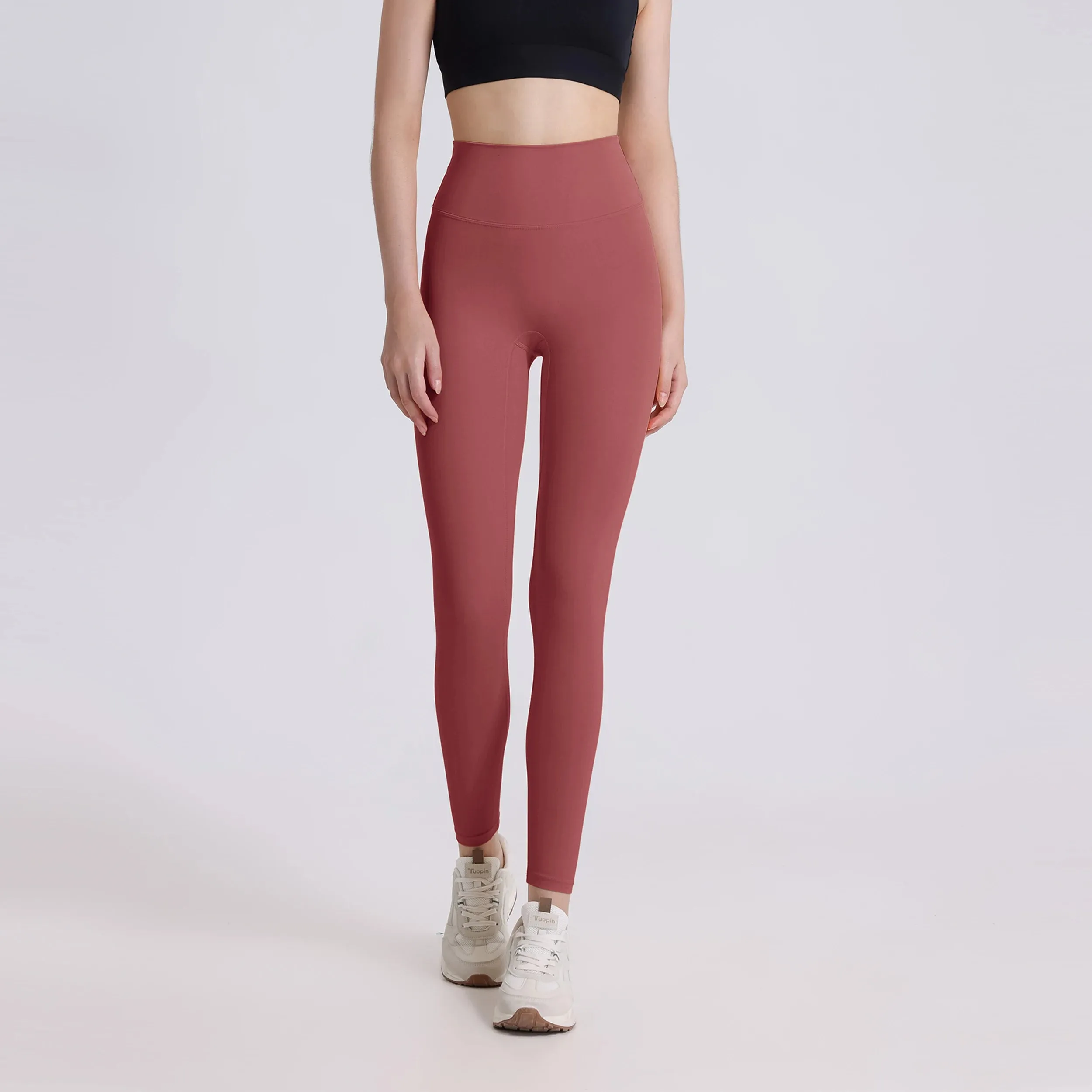 3.0 One-Piece Cutting Yoga Fitness Pants Soft Naked-Feel Legging