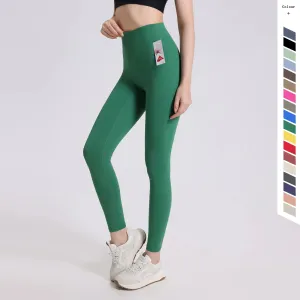 3.0 One-Piece Cutting Yoga Fitness Pants Soft Naked-Feel Legging