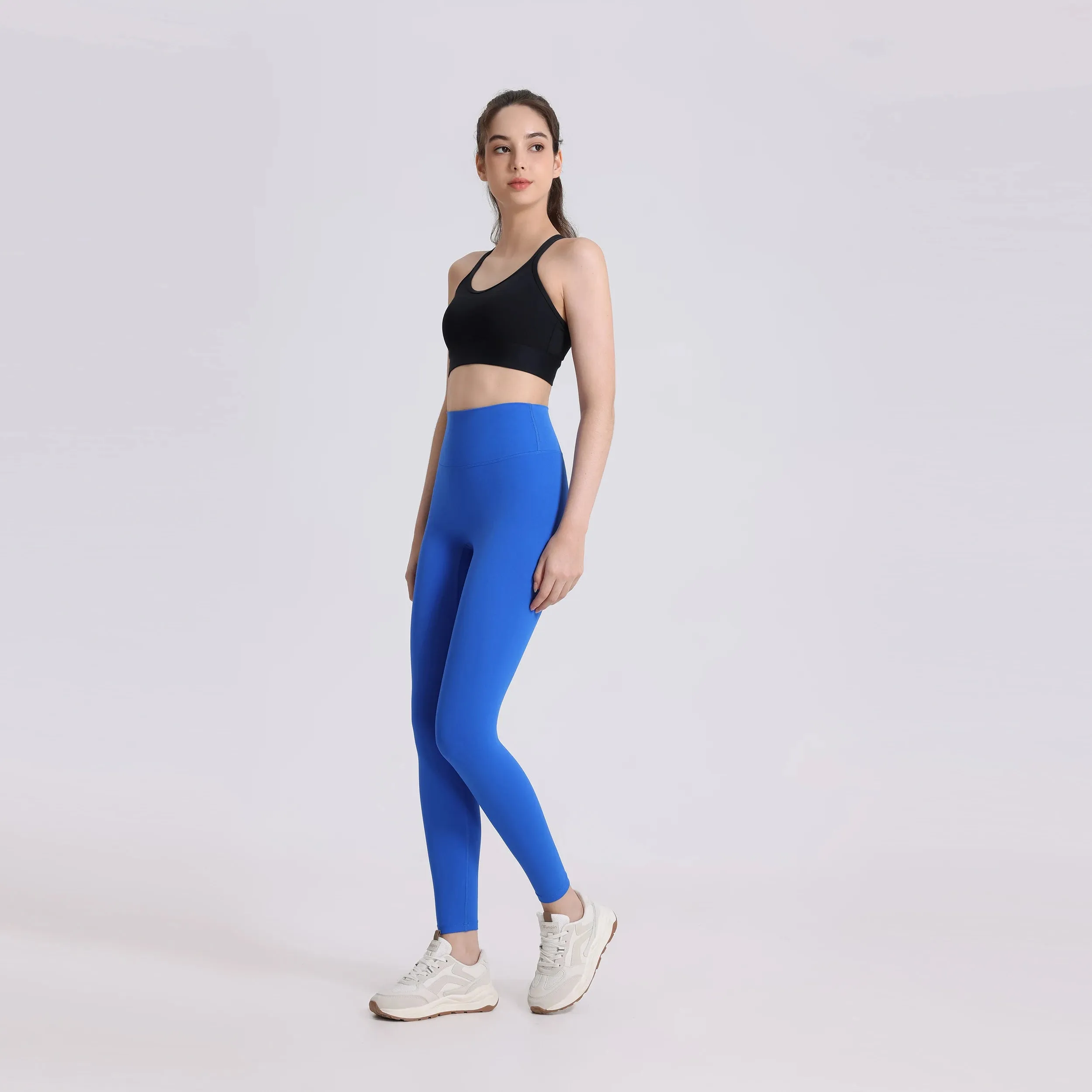 3.0 One-Piece Cutting Yoga Fitness Pants Soft Naked-Feel Legging