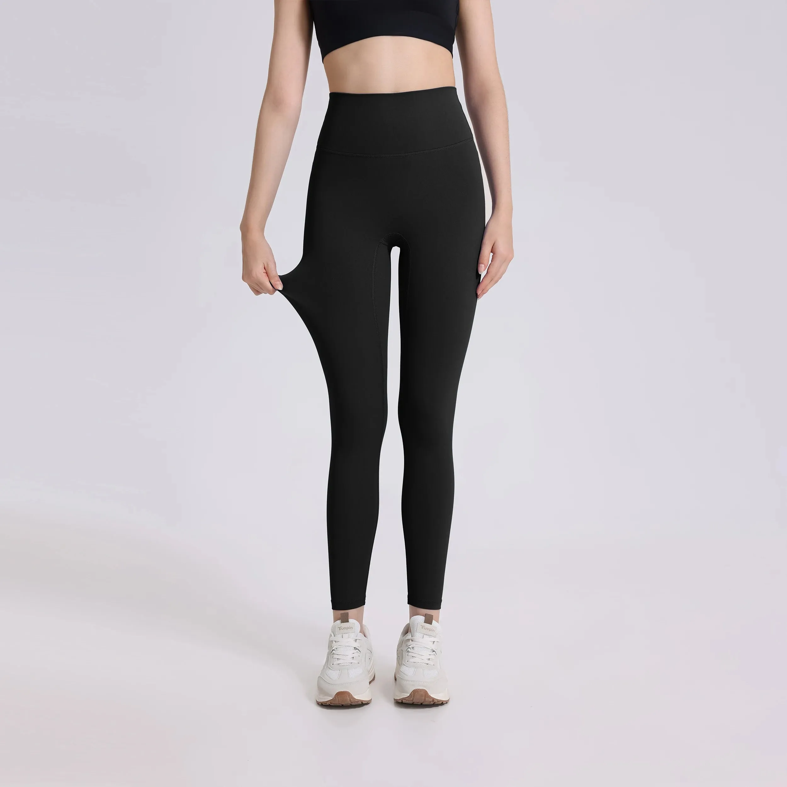 3.0 One-Piece Cutting Yoga Fitness Pants Soft Naked-Feel Legging