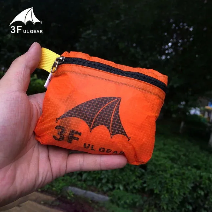 3F UL GEAR Rain Cover 20-85L Outdoor Mountaineering Backpack Mountaineering Dust Bag 15D 210T Silicon Coated Backpack Cover