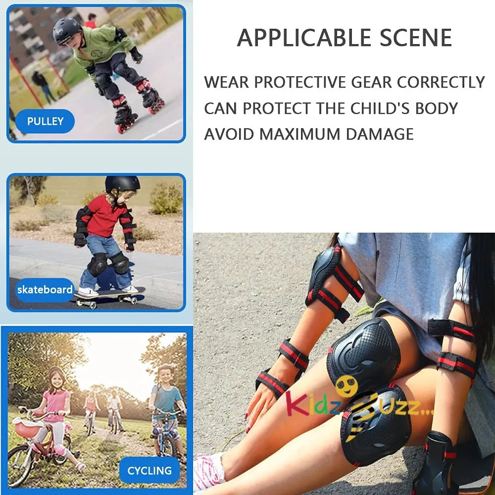 6-in-1 Knee pads, wrist pads, elbow pads