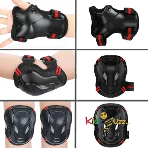 6-in-1 Knee pads, wrist pads, elbow pads