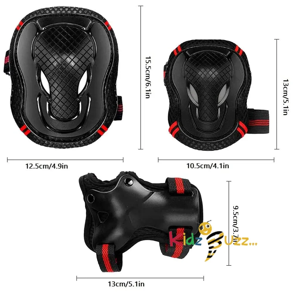 6-in-1 Knee pads, wrist pads, elbow pads