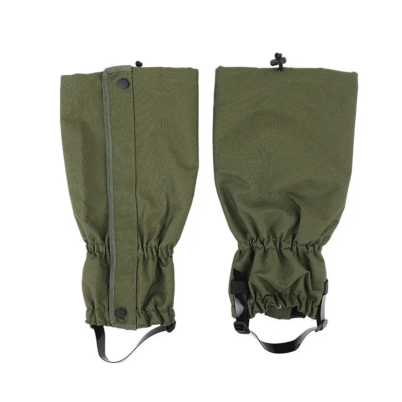 600D Oxford Cloth Outdoor Mountaineering Hiking Skiing Leggings Winter Snow Shinguard Waterproof Sand Sports Protective Gear