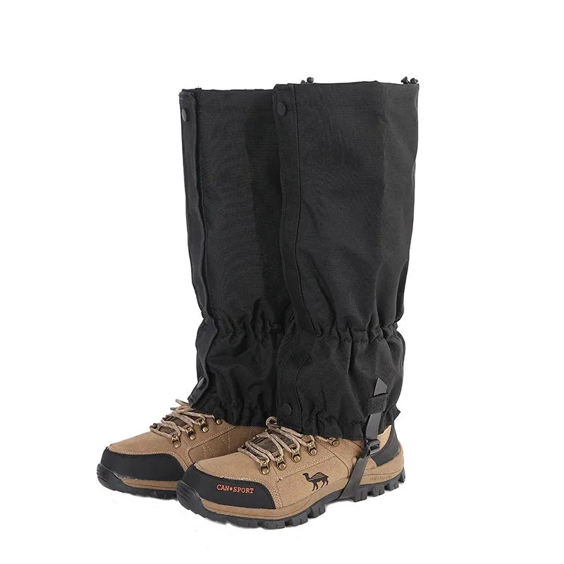 600D Oxford Cloth Outdoor Mountaineering Hiking Skiing Leggings Winter Snow Shinguard Waterproof Sand Sports Protective Gear