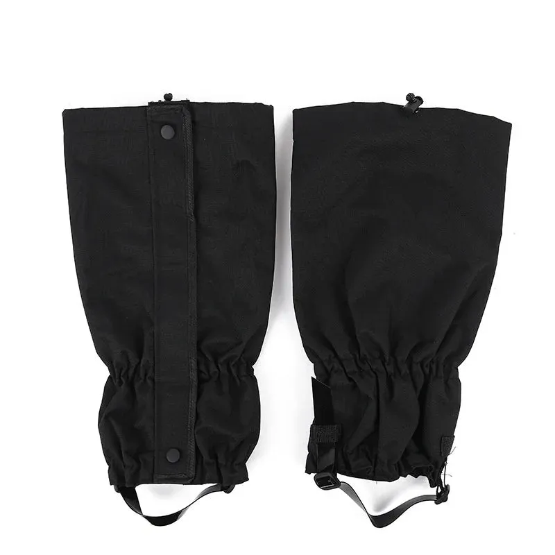 600D Oxford Cloth Outdoor Mountaineering Hiking Skiing Leggings Winter Snow Shinguard Waterproof Sand Sports Protective Gear