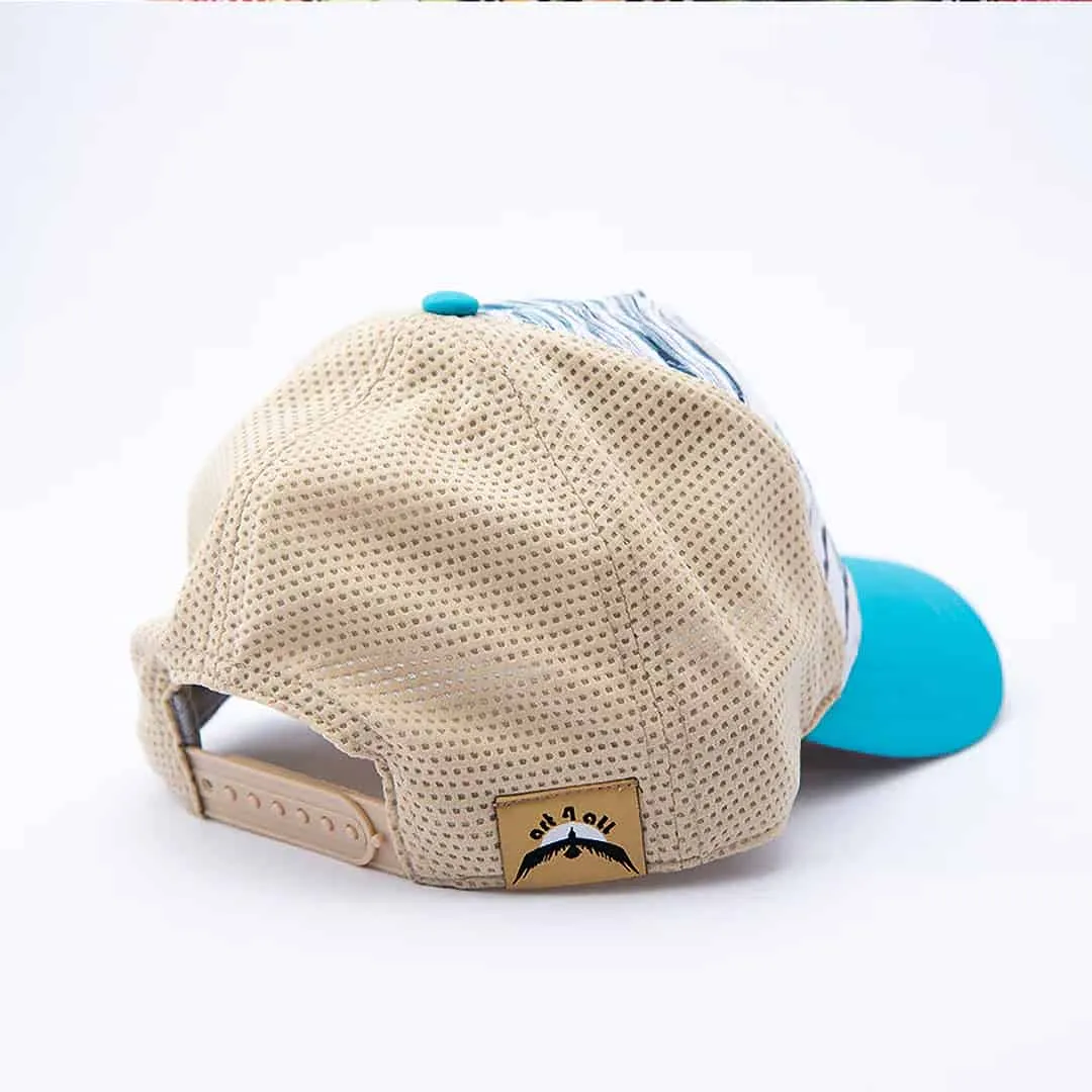 Abby Paffrath - Art 4 All - Permit and Bone Fishing Unstructured Low Profile Trucker Hat