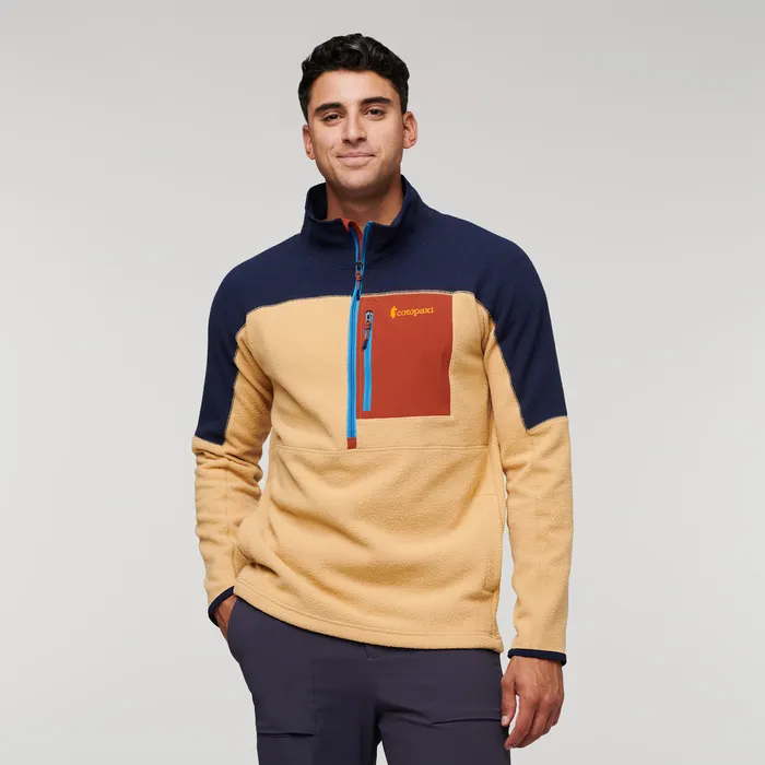 ABRAZO HALF ZIP FLEECE JACKET MEN'S