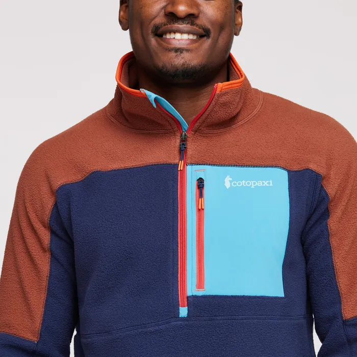 ABRAZO HALF ZIP FLEECE JACKET MEN'S