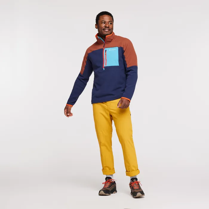 ABRAZO HALF ZIP FLEECE JACKET MEN'S