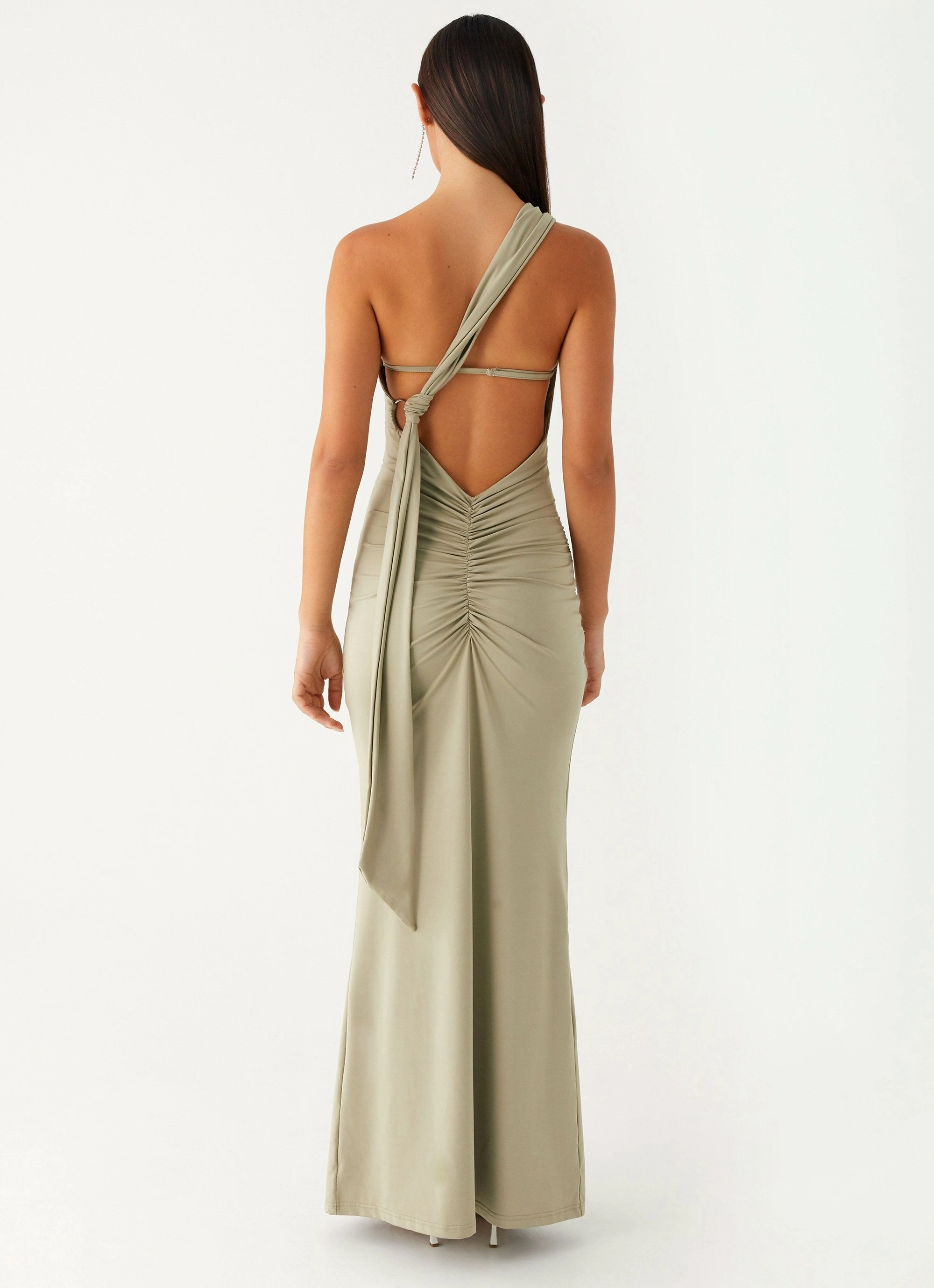 Christie Maxi Dress - Sage Subtle Flex Style Blend