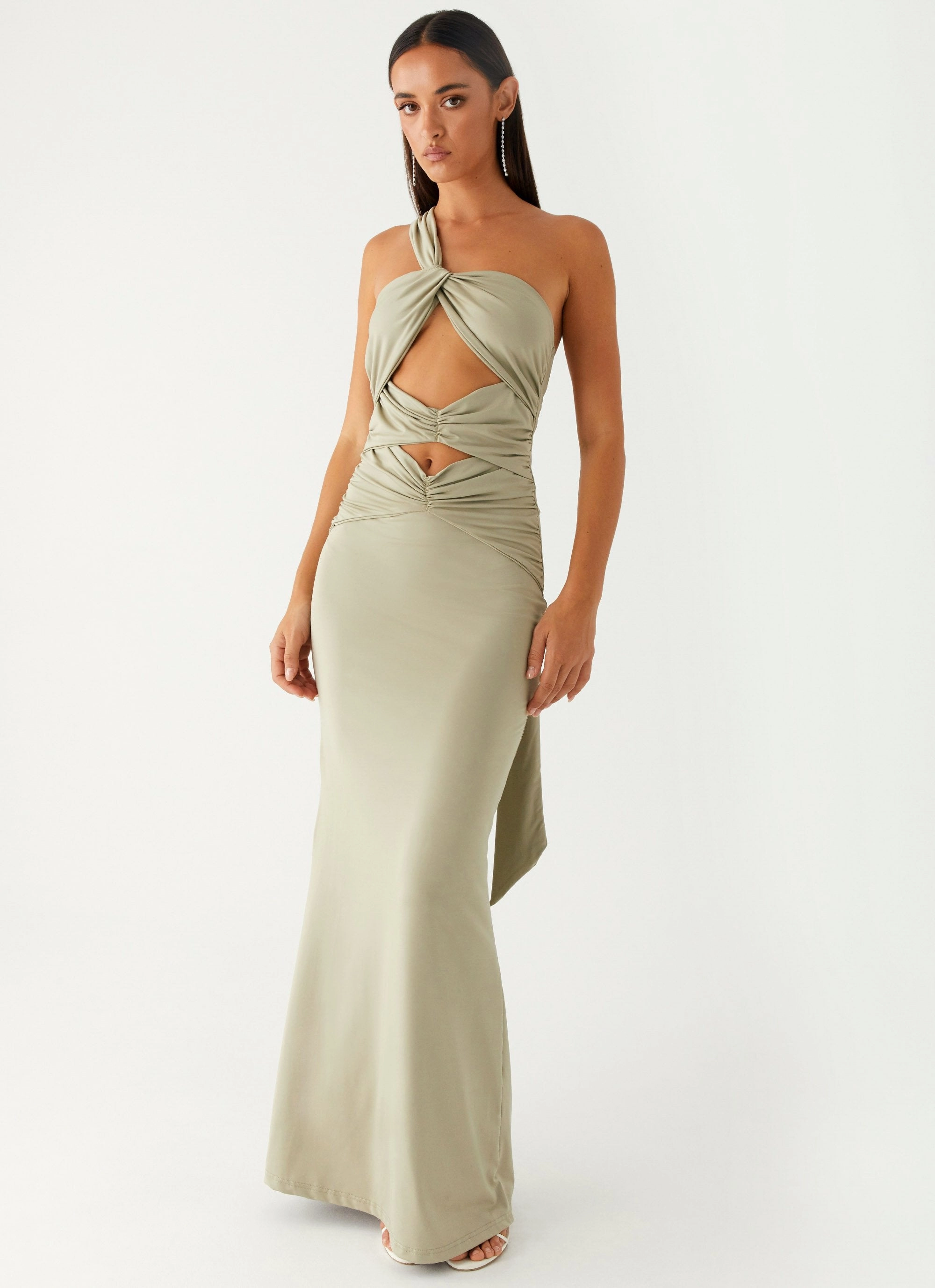 Timeless Fashion Christie Maxi Dress - Sage