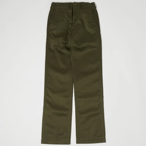 Buzz Rickson's Original-Spec. Chino - Olive Breathable Mesh Panels Smart Utility