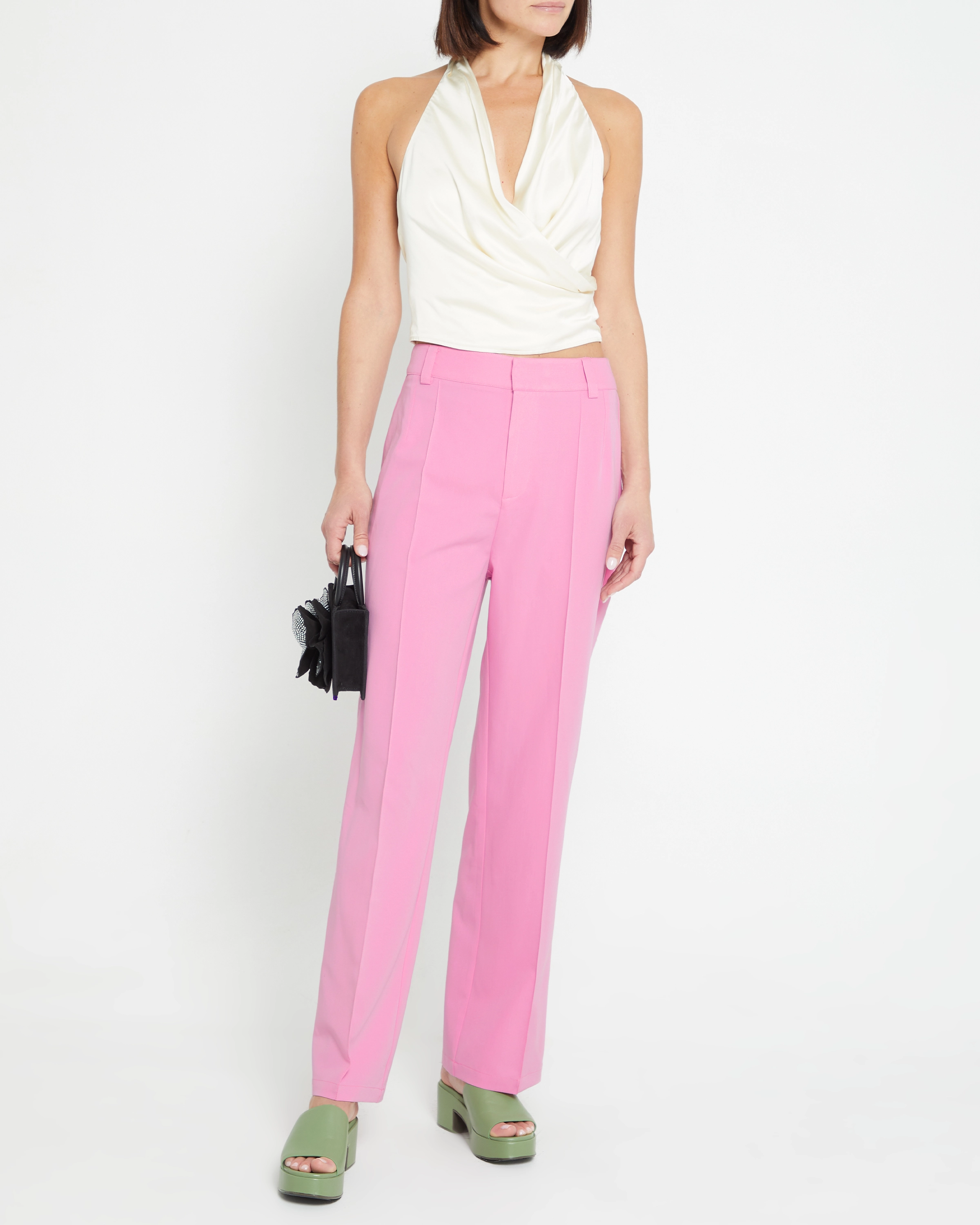 Plaid detail Ella Pant