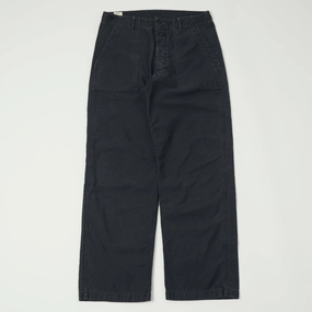 Light Stretch Full Count 1992 OG107 Utility Trouser - Black