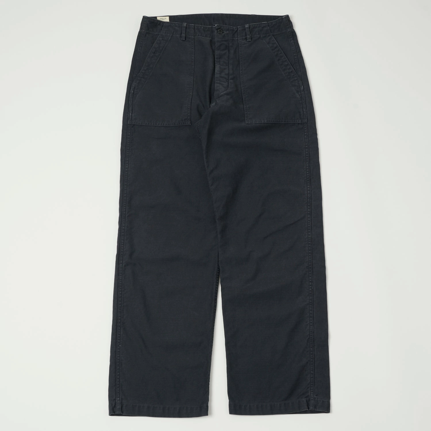 Light Stretch Full Count 1992 OG107 Utility Trouser - Black