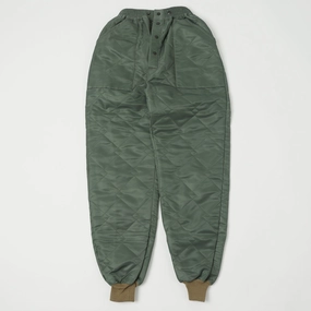 Flexible Leg Buzz Rickson's U.S. Army CWU Liner Trouser - Olive