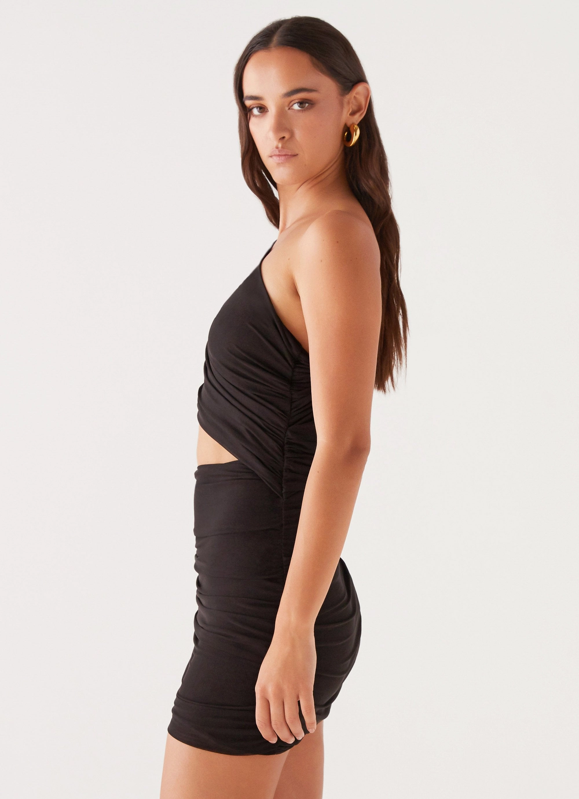 Addie Mini Dress - Black Calm Energy