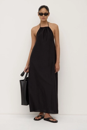 Quiet Sweet Addison Halter Maxi Dress