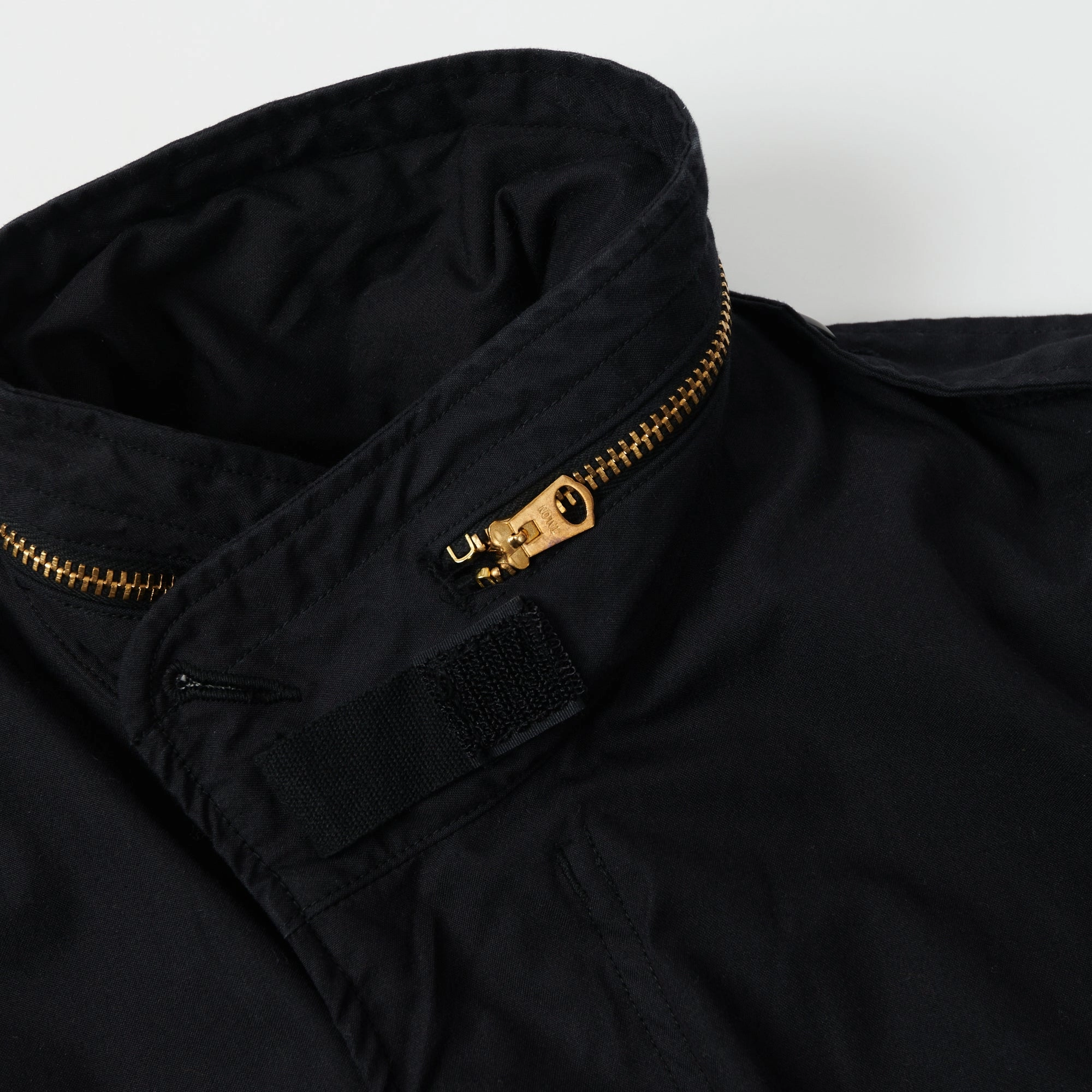 Buzz Rickson's x William Gibson U.S. Army M-65 3rd Model Jacket - Black Subtle Design Detail