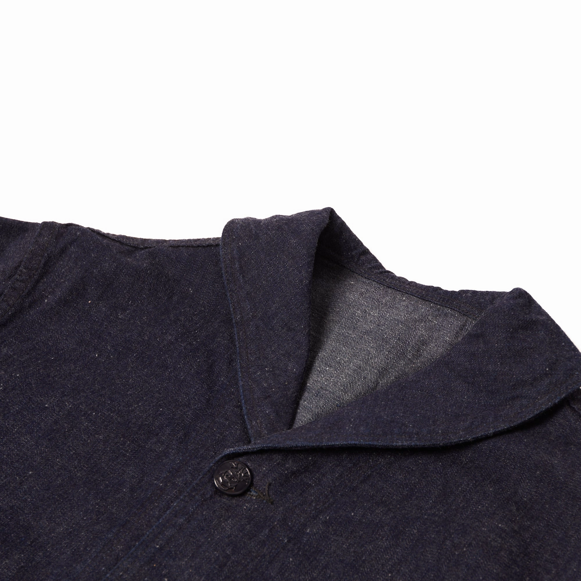 Multi Pocket System TCB U.S.N. Seaman Shawl Collar Denim Jacket