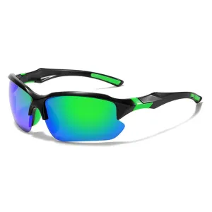AeroFlow Rimless Polarized Sports Sunglasses