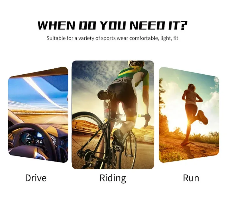 AeroFlow Rimless Polarized Sports Sunglasses