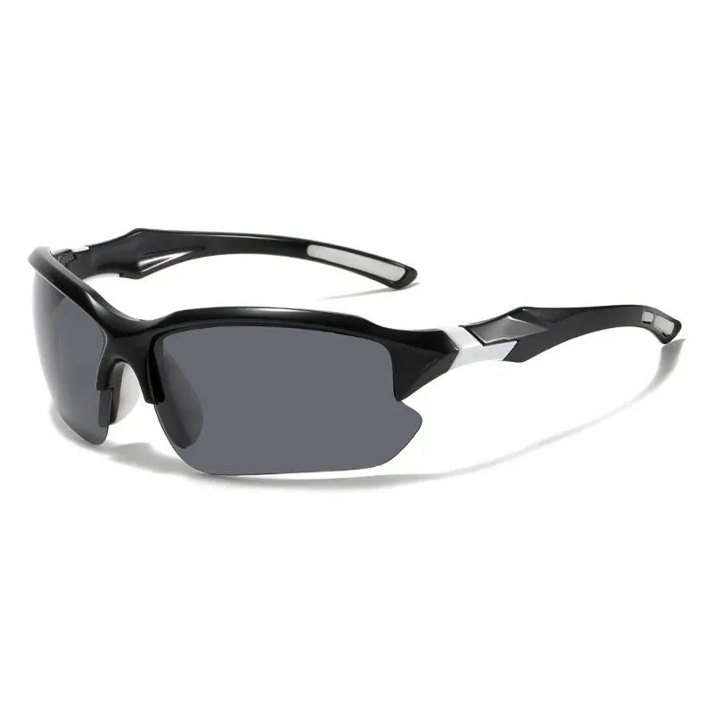 AeroFlow Rimless Polarized Sports Sunglasses
