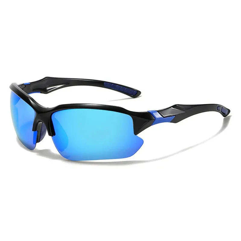 AeroFlow Rimless Polarized Sports Sunglasses