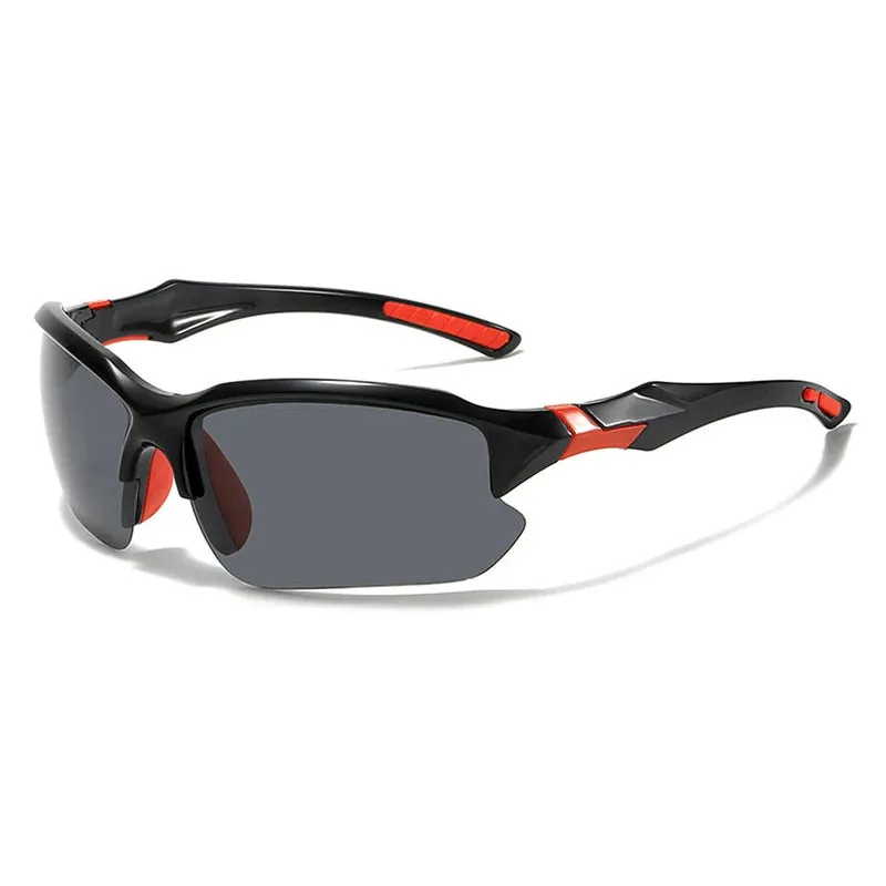 AeroFlow Rimless Polarized Sports Sunglasses