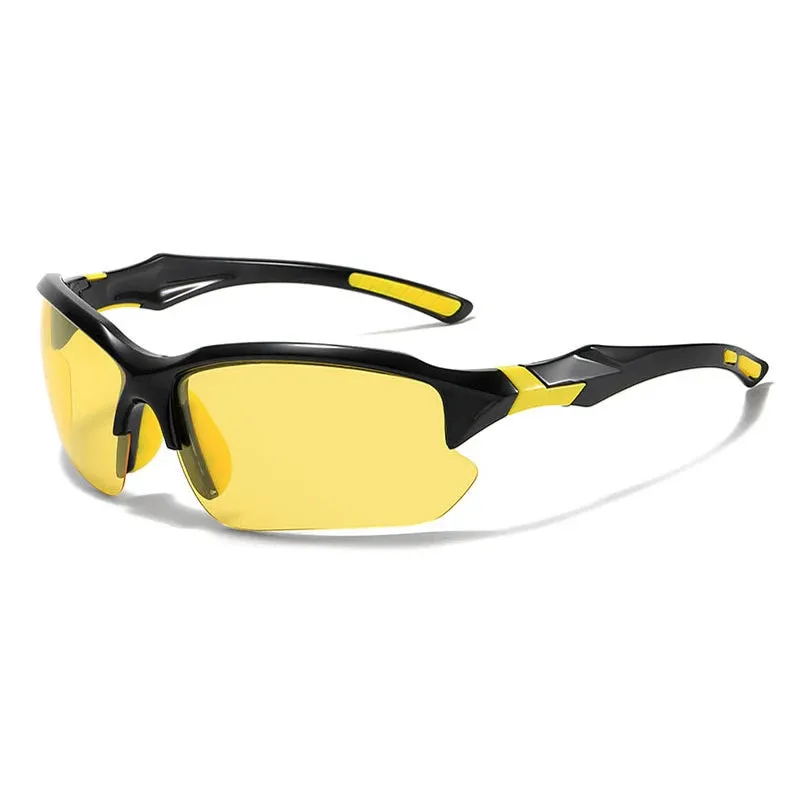 AeroFlow Rimless Polarized Sports Sunglasses
