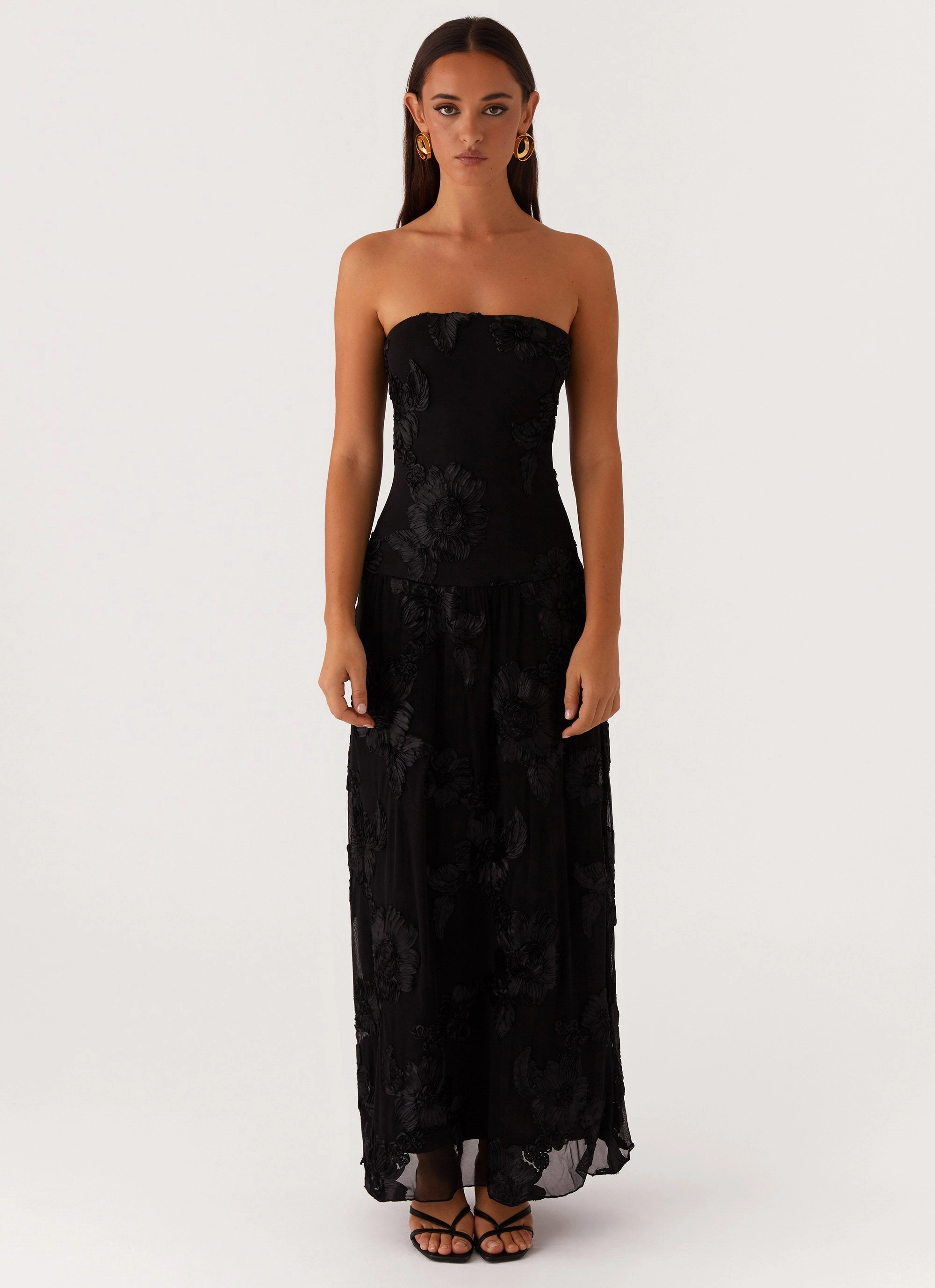 Farm Air Year Round After Light Maxi Dress - Black