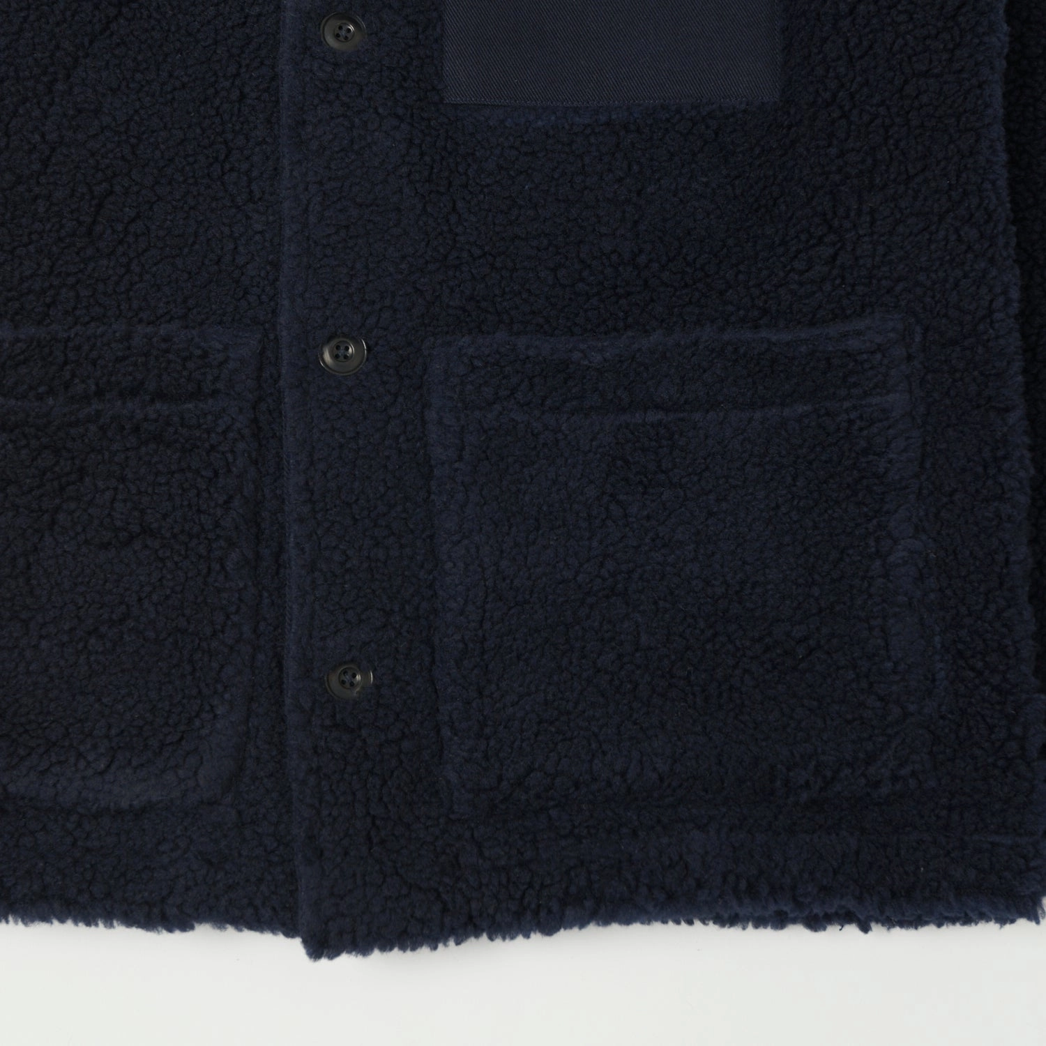 Hartford 'Utility' Fleece Jacket - Navy NonIrritatingSeams