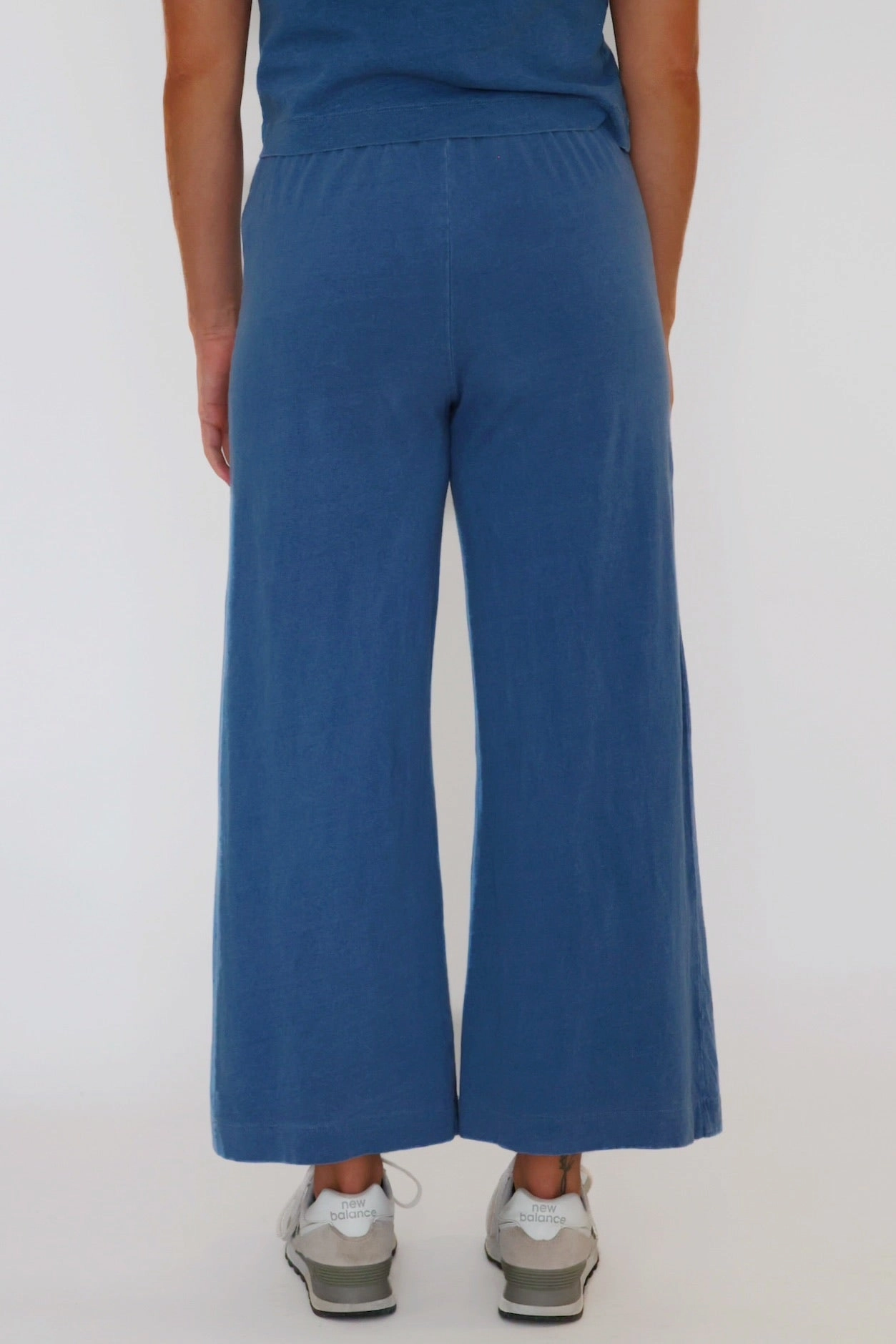 Scout Jersey Denim Pant- Vintage Indigo Foldable Cuff Design